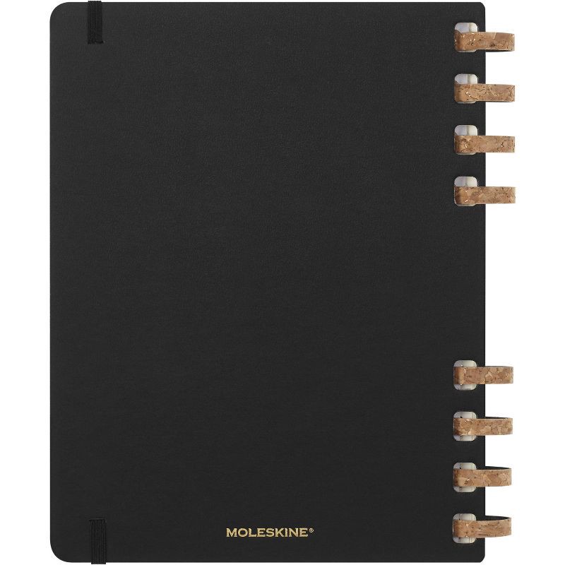 Moleskine 202324 Academic Spiral Planner 8"x9.25" Midnight Black 1 ct