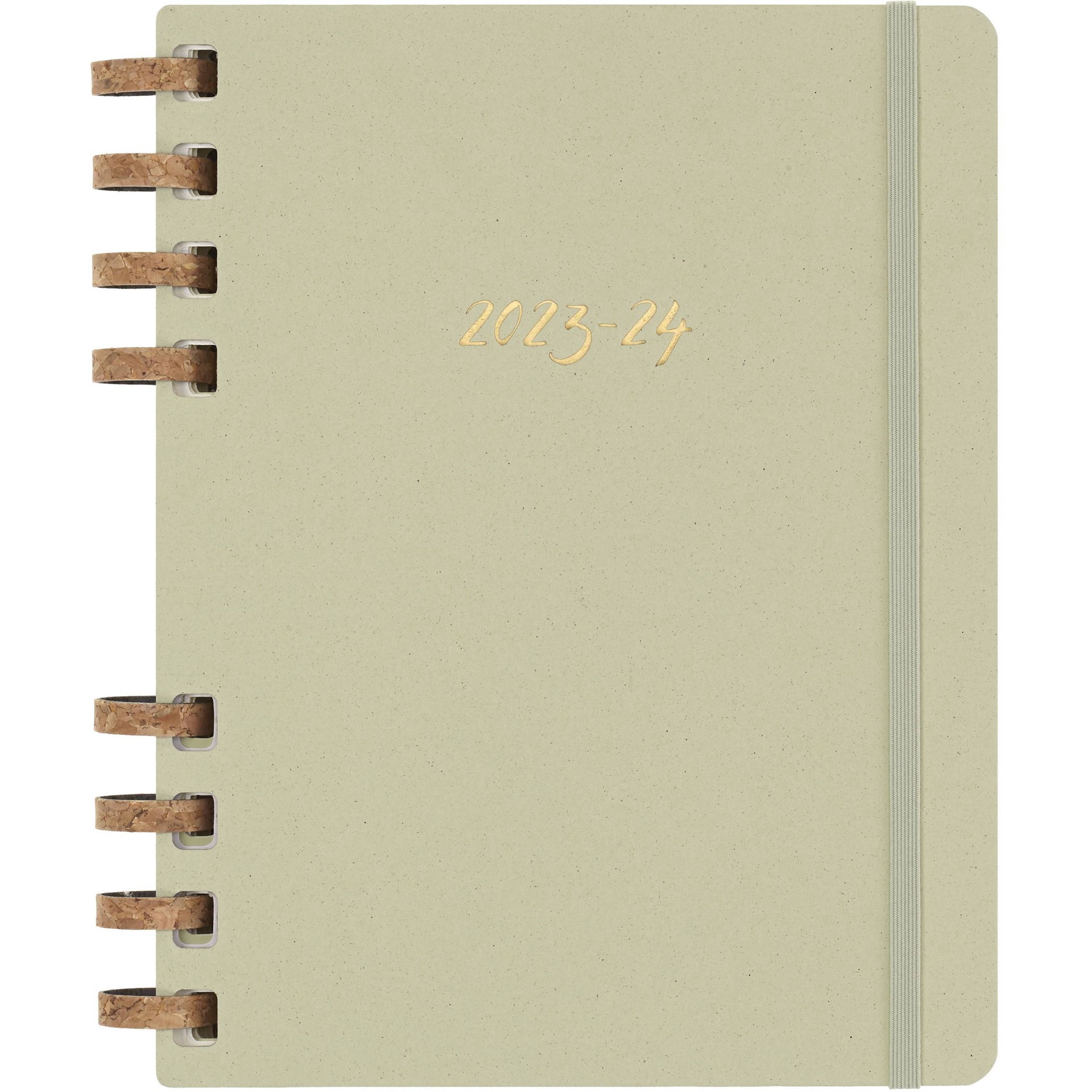 Moleskine 202324 Academic Spiral Planner 8"x9.25" Kiwi 1 ct Shipt