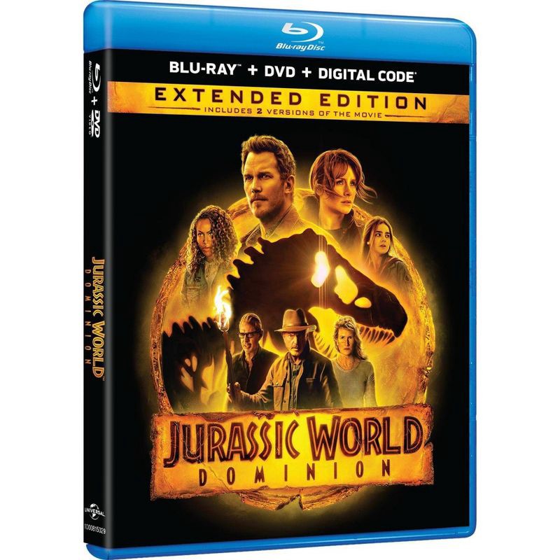 slide 2 of 3, Universal Home Video Jurassic World Dominion (Blu-Ray + DVD + Digital), 1 ct