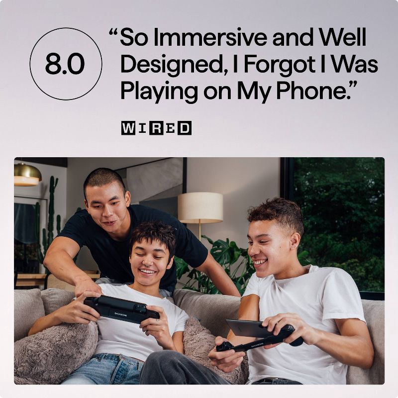 slide 7 of 8, Backbone One PlayStation Edition (Lightning) Mobile Gaming Controller for iPhone - Gen 2 White: Apple Compatible Accessory, 1 ct