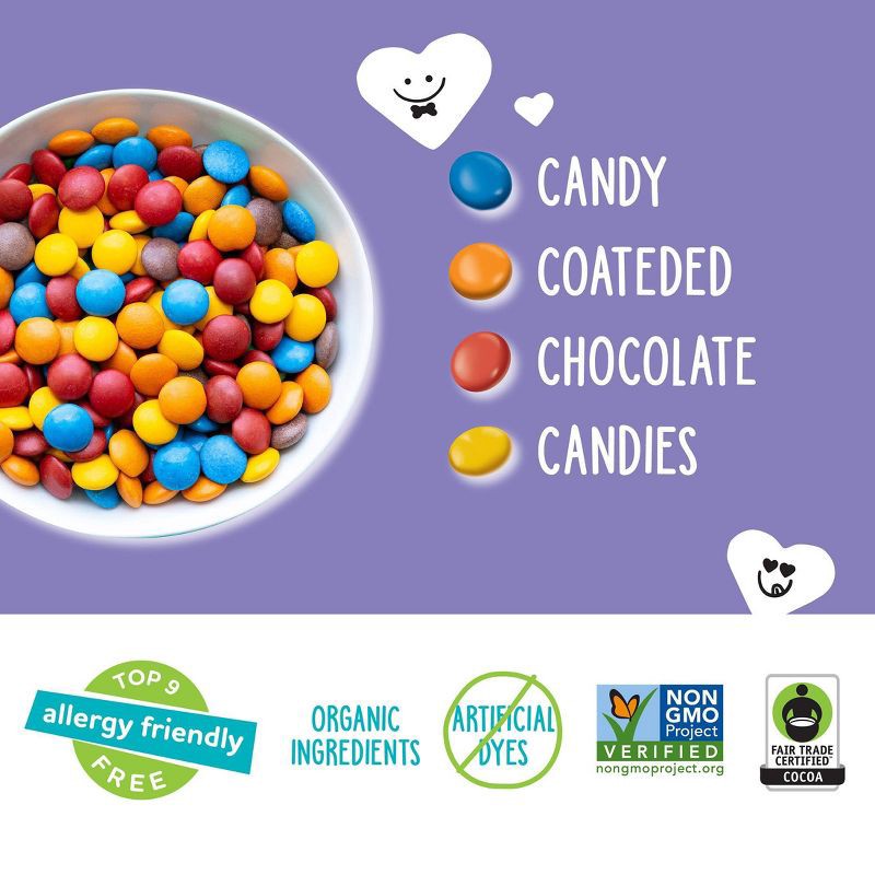 slide 3 of 8, YumEarth Valentine's Classroom Exchange Organic Choco Yums Candy - 7.5oz/15ct, 15 ct; 7.5 oz