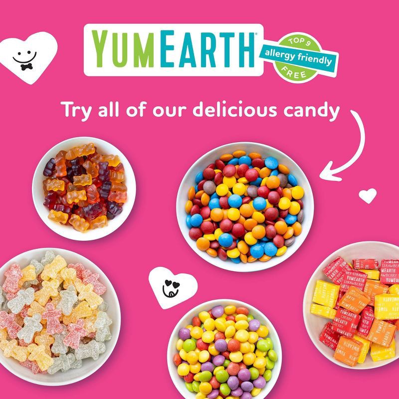 slide 7 of 8, YumEarth Valentine's Classroom Exchange Organic Choco Yums Candy - 7.5oz/15ct, 15 ct; 7.5 oz