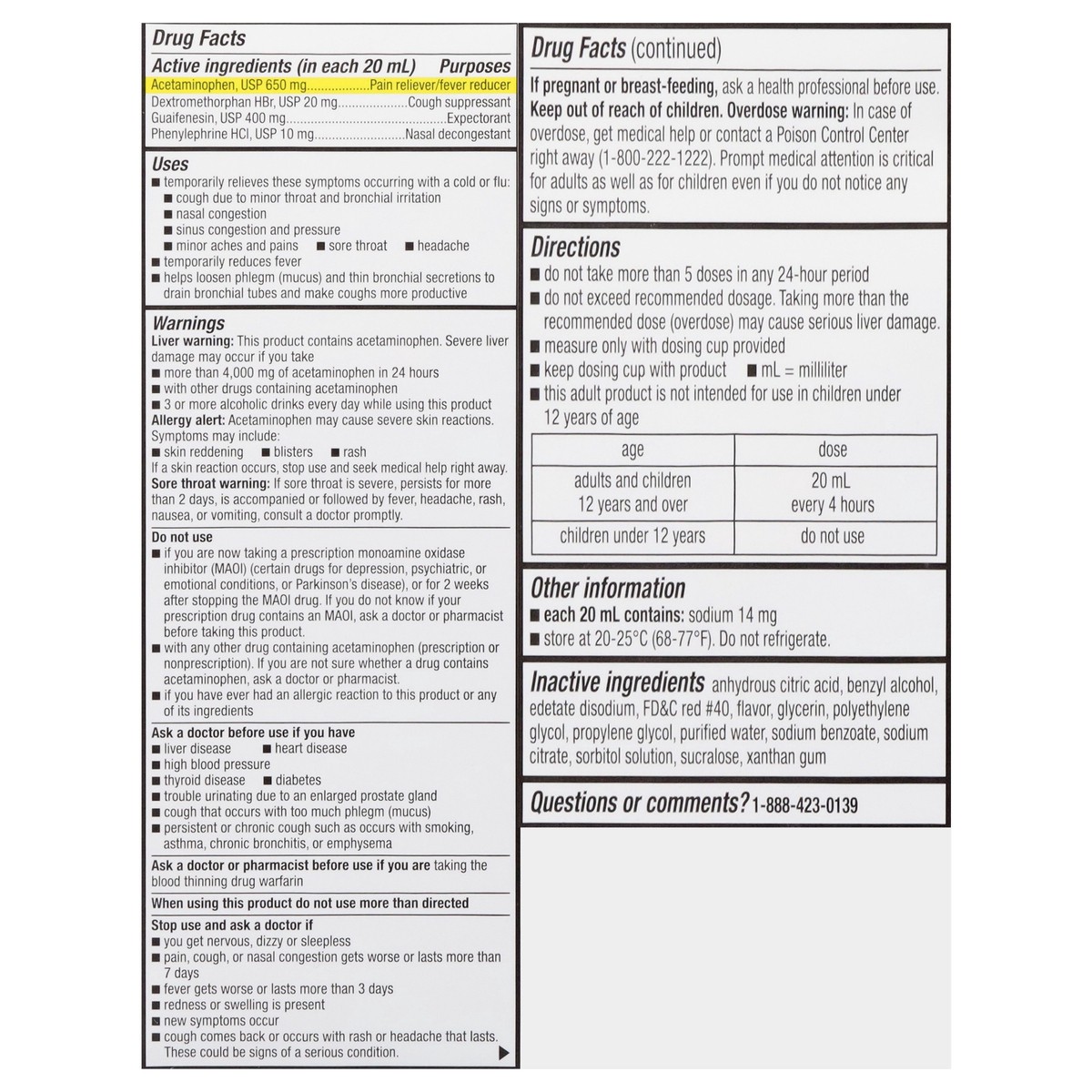 slide 4 of 14, TopCare Health Severe Non-Drowsy Maximum Strength Raspberry Flavor Tussin CF Max 8 fl oz, 8 fl oz