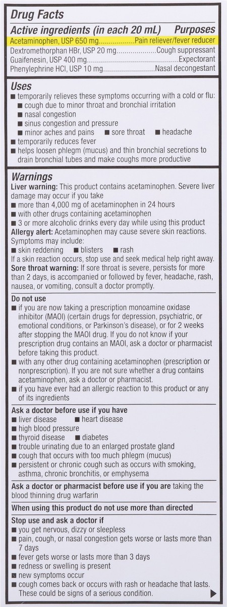 slide 12 of 14, TopCare Health Severe Non-Drowsy Maximum Strength Raspberry Flavor Tussin CF Max 8 fl oz, 8 fl oz