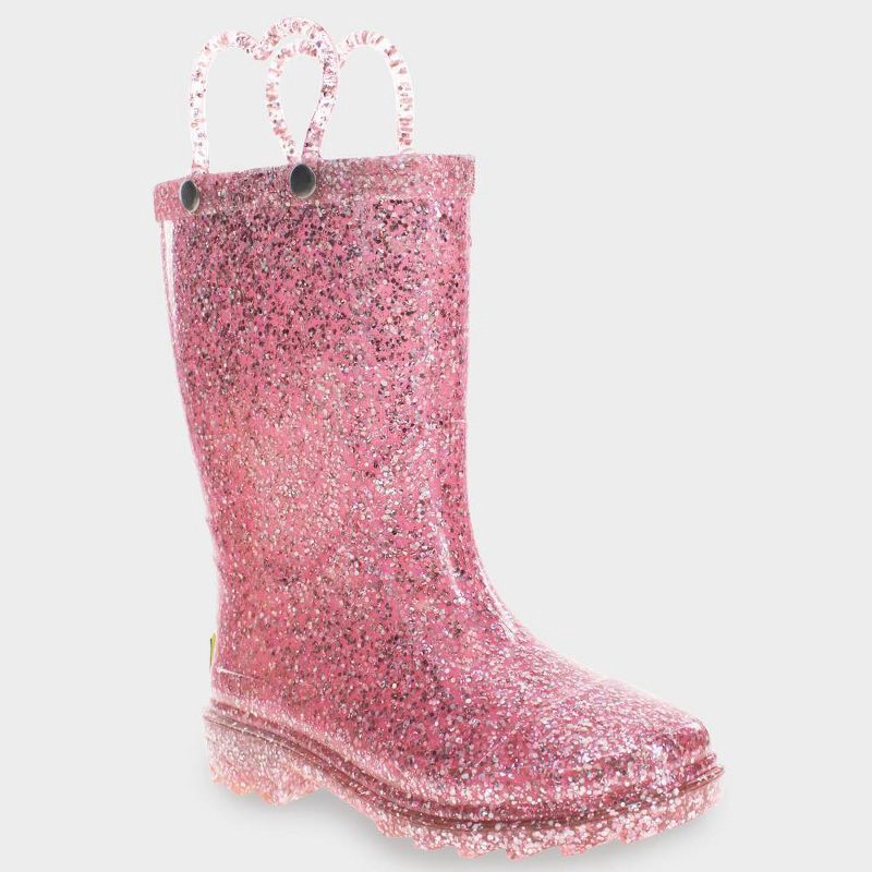 Glitter rain boots for on sale women