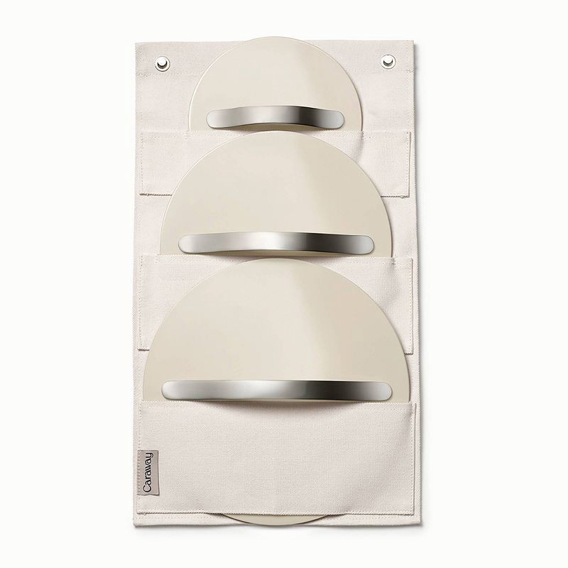 slide 4 of 4, Caraway Home 12pc Cookware Box Set Cream, 12 ct