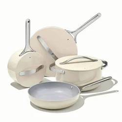 Caraway Home 12pc Cookware Box Set Cream