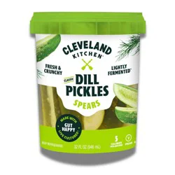 Cleveland Kitchen Classic Dill Pickle Spears - 32oz