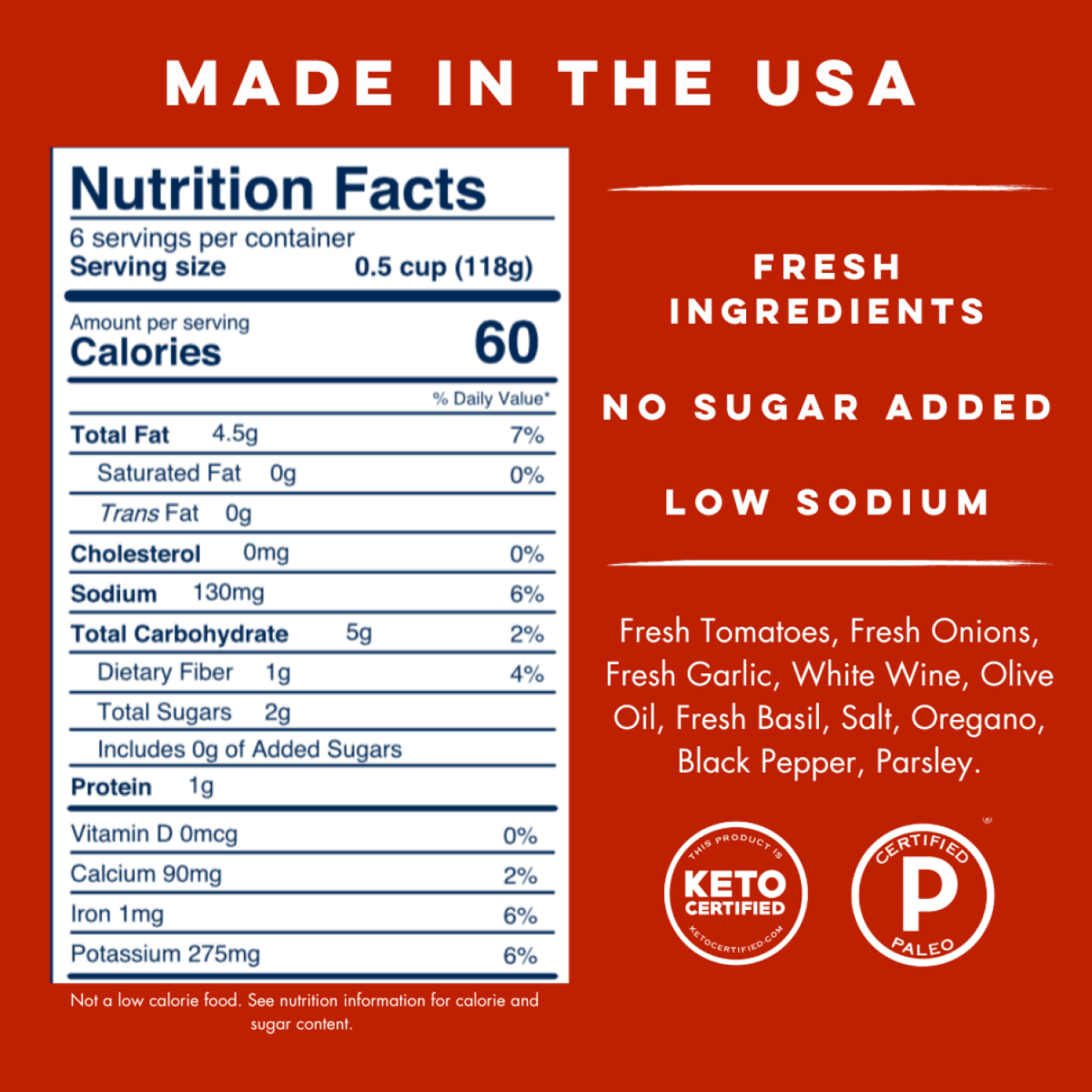 slide 2 of 8, Yo Mama's Marinara Tomato Sauce 25 oz, 25 oz
