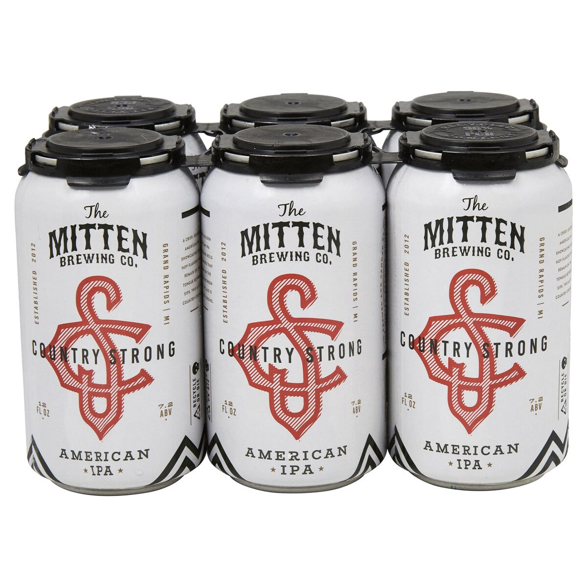 slide 1 of 1, OTHER-ALCOHOLIC BEVERAGES Mitten Brewing Country Strong, 6 ct; 12 oz