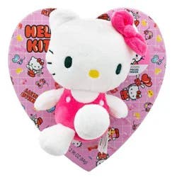 Galerie Hello Kitty Valentine's Chocolate Heart Box with Plush - 2.96oz