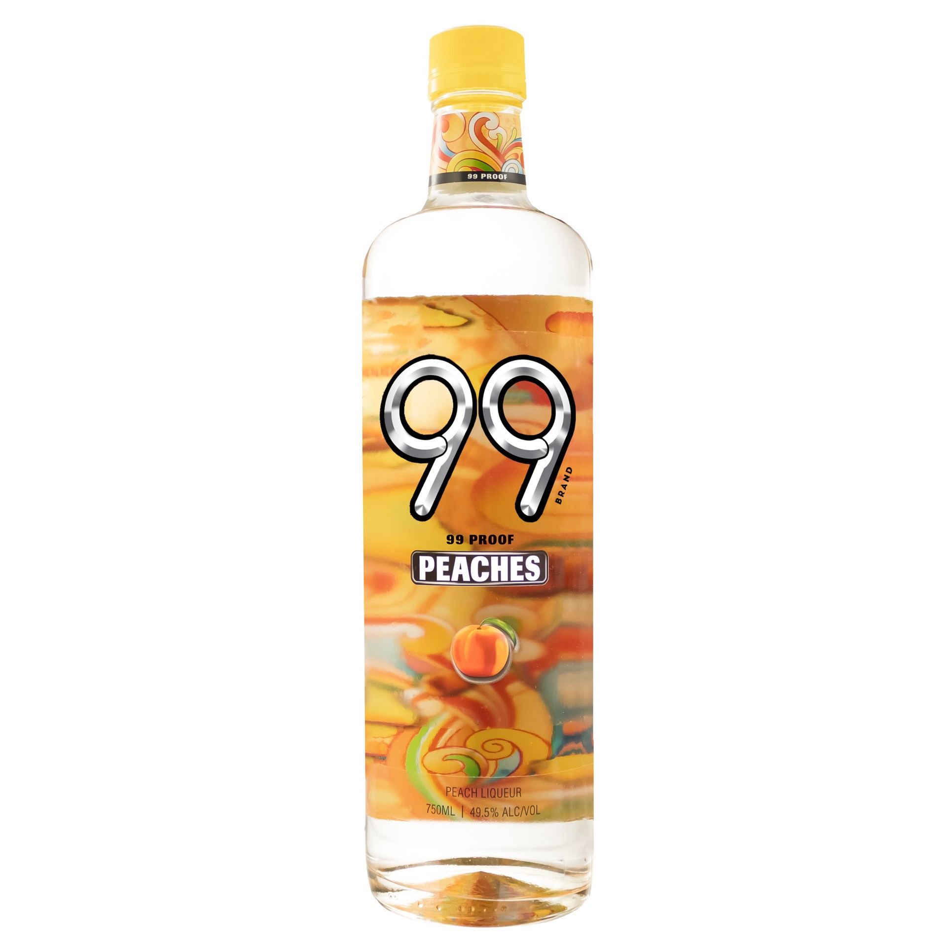 slide 1 of 3, 99 Brand 99 Peaches Liqueur 750ml 99 Proof, 750 ml