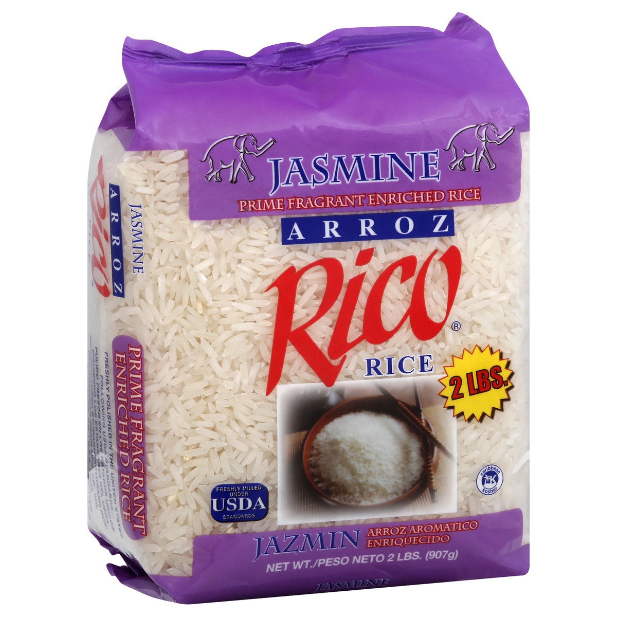 slide 12 of 13, Rico Jasmine Rice 2 lb, 2 lb