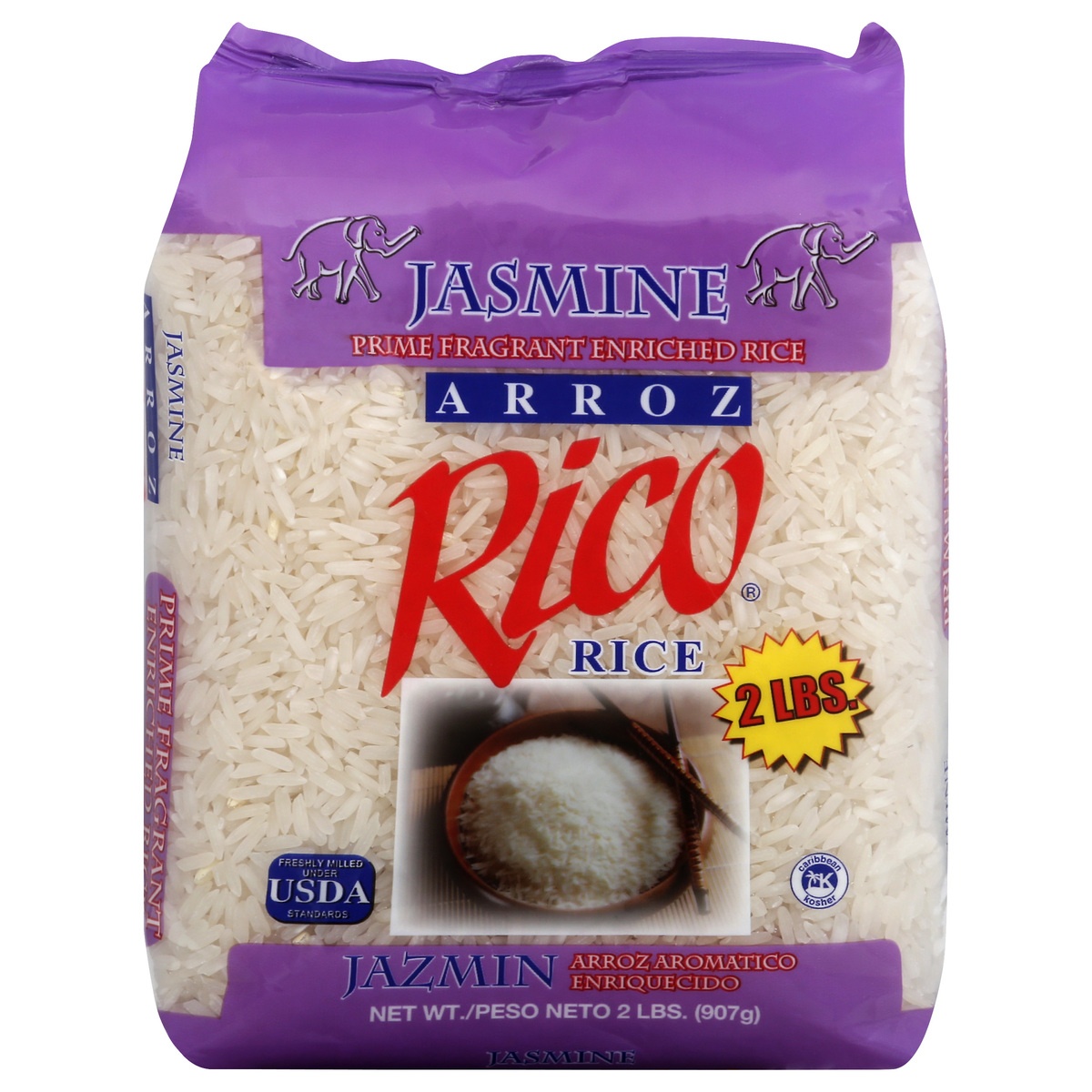 slide 1 of 1, Rico Jasmine Rice, 2 lb