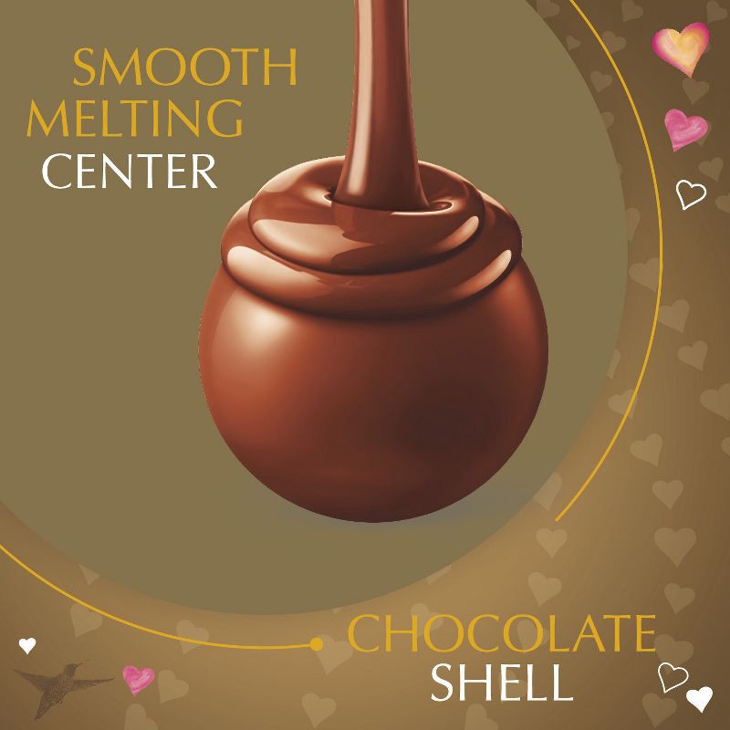 slide 3 of 8, Lindt Lindor Valentine's Assorted Chocolate Truffles Heart - 3oz, 3 oz