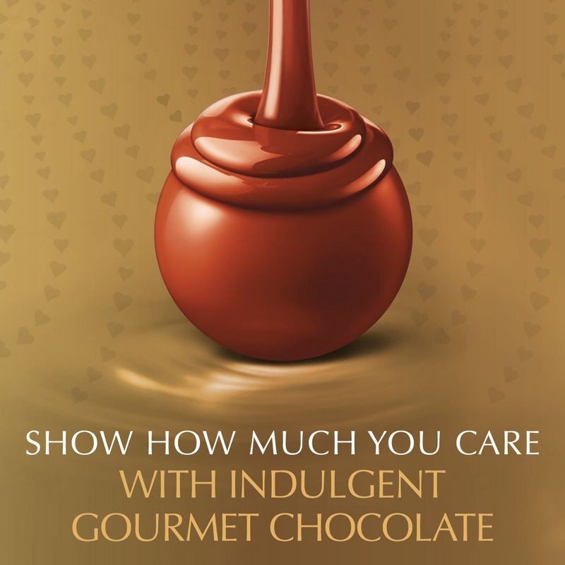 slide 4 of 8, Lindt Lindor Valentine's Assorted Chocolate Truffles Heart - 3oz, 3 oz
