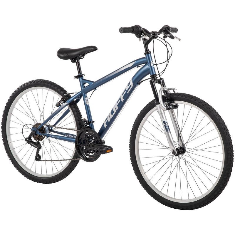 slide 2 of 16, Huffy Highland Mountain Bike - 26" Wheels - 21 Speeds - S/M - Blue, 1 ct