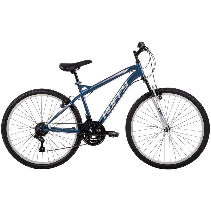 slide 12 of 16, Huffy Highland Mountain Bike - 26" Wheels - 21 Speeds - S/M - Blue, 1 ct