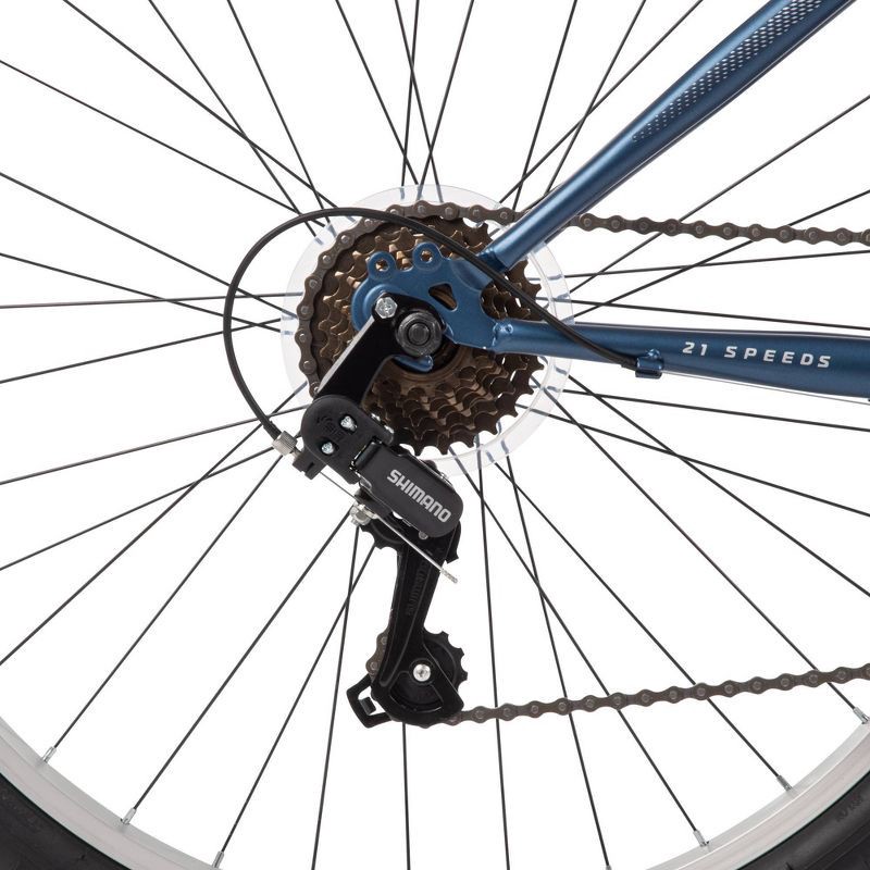 slide 10 of 16, Huffy Highland Mountain Bike - 26" Wheels - 21 Speeds - S/M - Blue, 1 ct