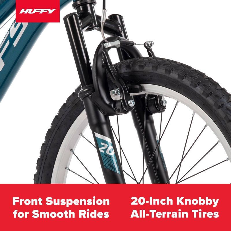 slide 14 of 16, Huffy Highland Mountain Bike - 20" Wheels - 7 Speeds - Emerald Gloss, 1 ct