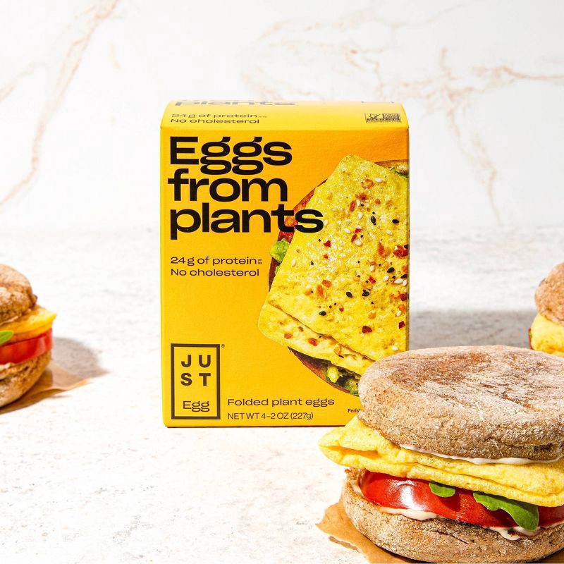 slide 6 of 10, Just Egg Frozen Folded - 8oz, 8 oz