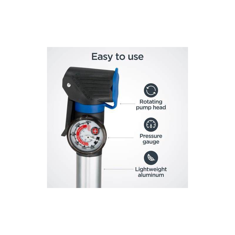 slide 6 of 10, Schwinn Airsport Plus Frame Pump, 1 ct