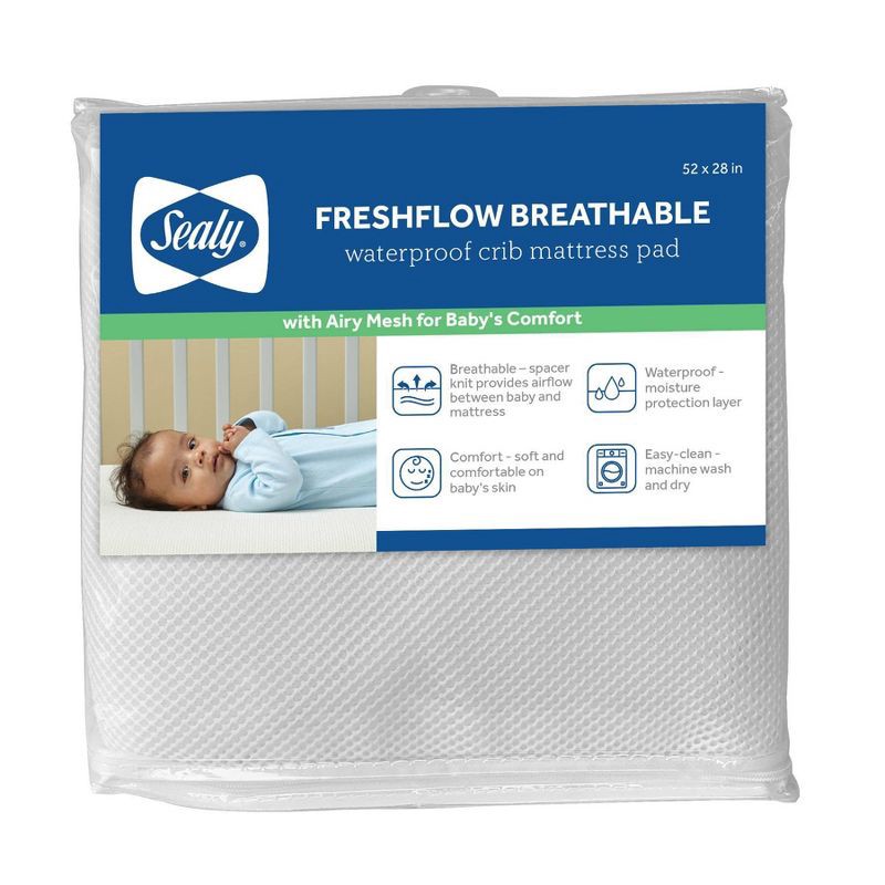 Waterproof Crib Mattress Protector Pad