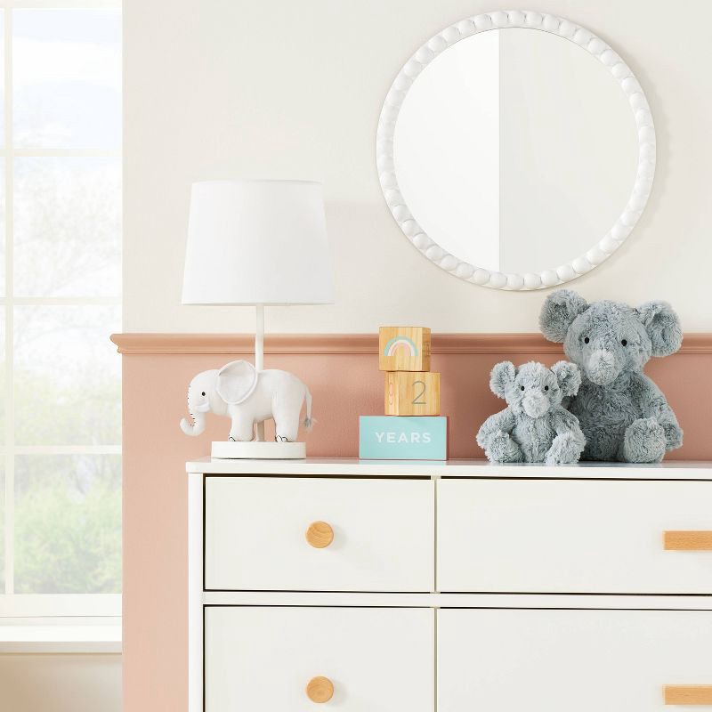 White round hot sale mirror nursery