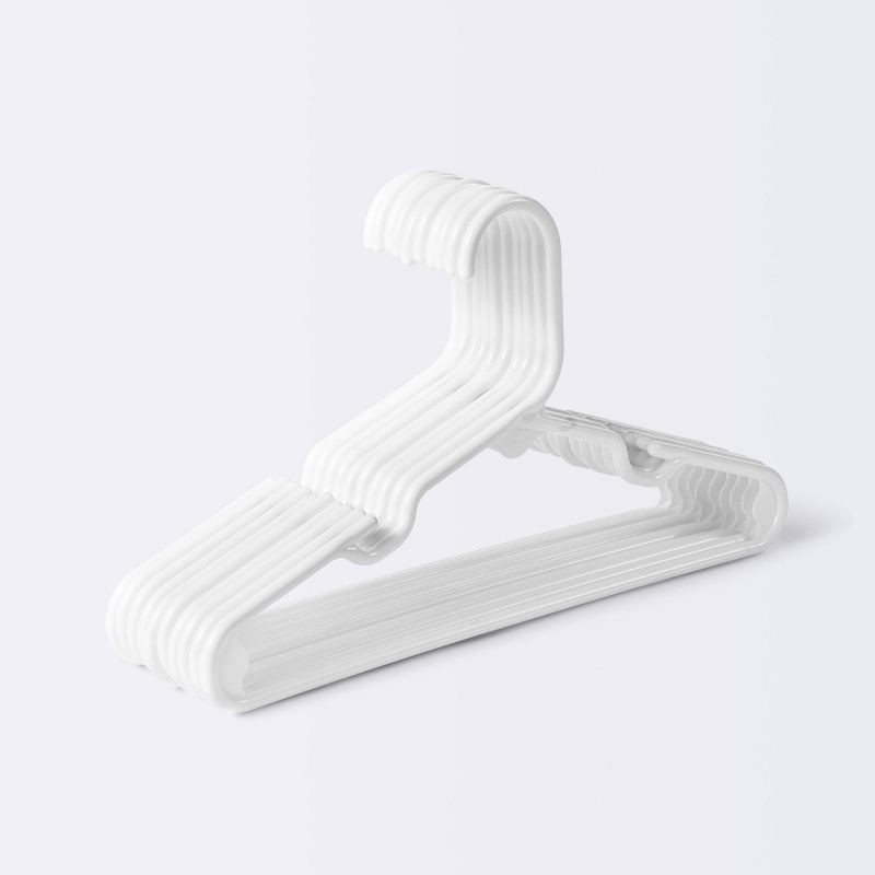 slide 1 of 3, Baby Clothes Hangers - White - Cloud Island™, 1 ct