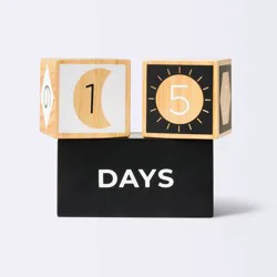 Milestone Blocks - Black and White - Cloud Island™