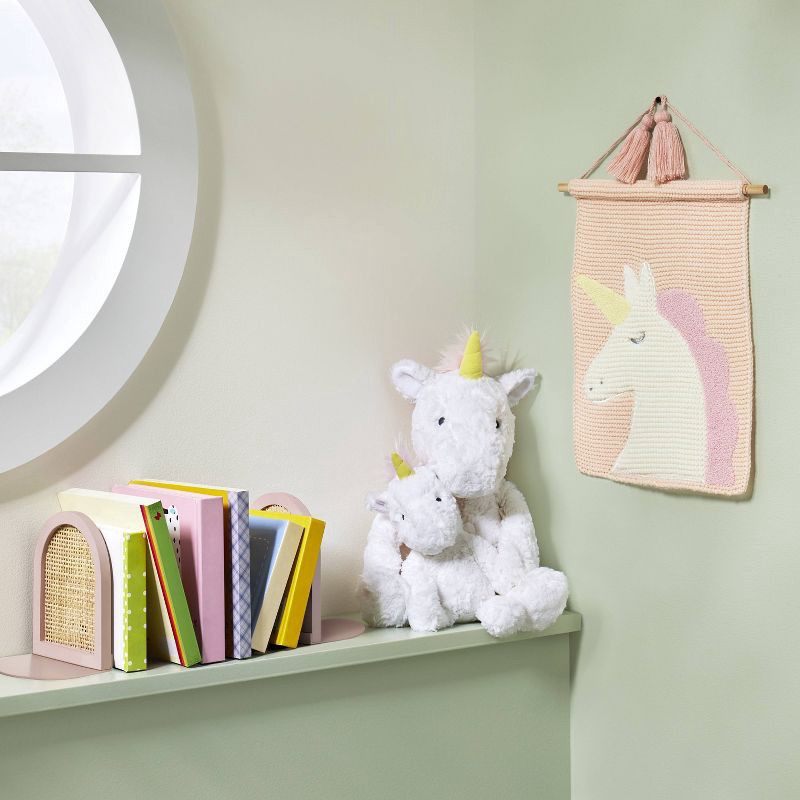 slide 1 of 3, Unicorn Plush Animal with Mini Plush - 2pk - Cloud Island™, 2 ct