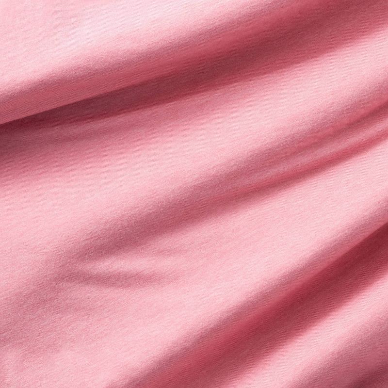 slide 2 of 4, Polyester Rayon Fitted Crib Sheet - Solid Mauve - Cloud Island™, 1 ct