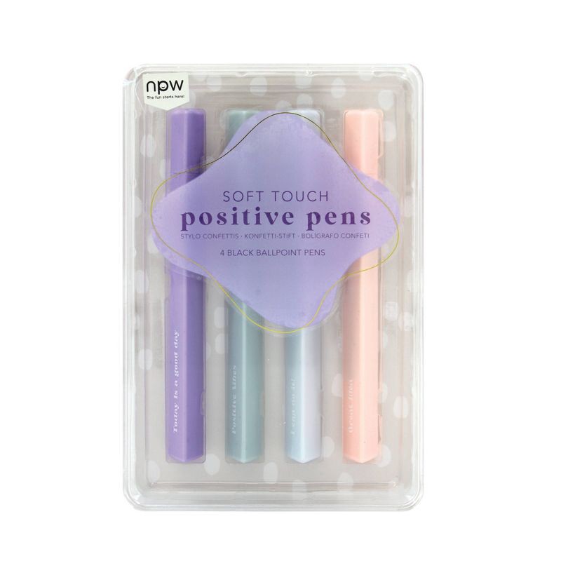 slide 4 of 6, 4ct Positive Pens: Multicolor Correction Tape & Fluid Set by NPW, Art Stationery, Office Supplies, 4 ct