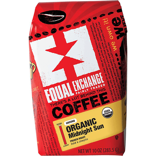 slide 1 of 1, Equal Exchange Organic Midnight Sun Dark Roast Ground Coffee - 10 oz, 10 oz