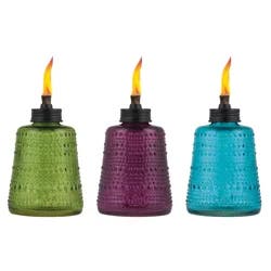 Tiki Carnival Glass Table Torch