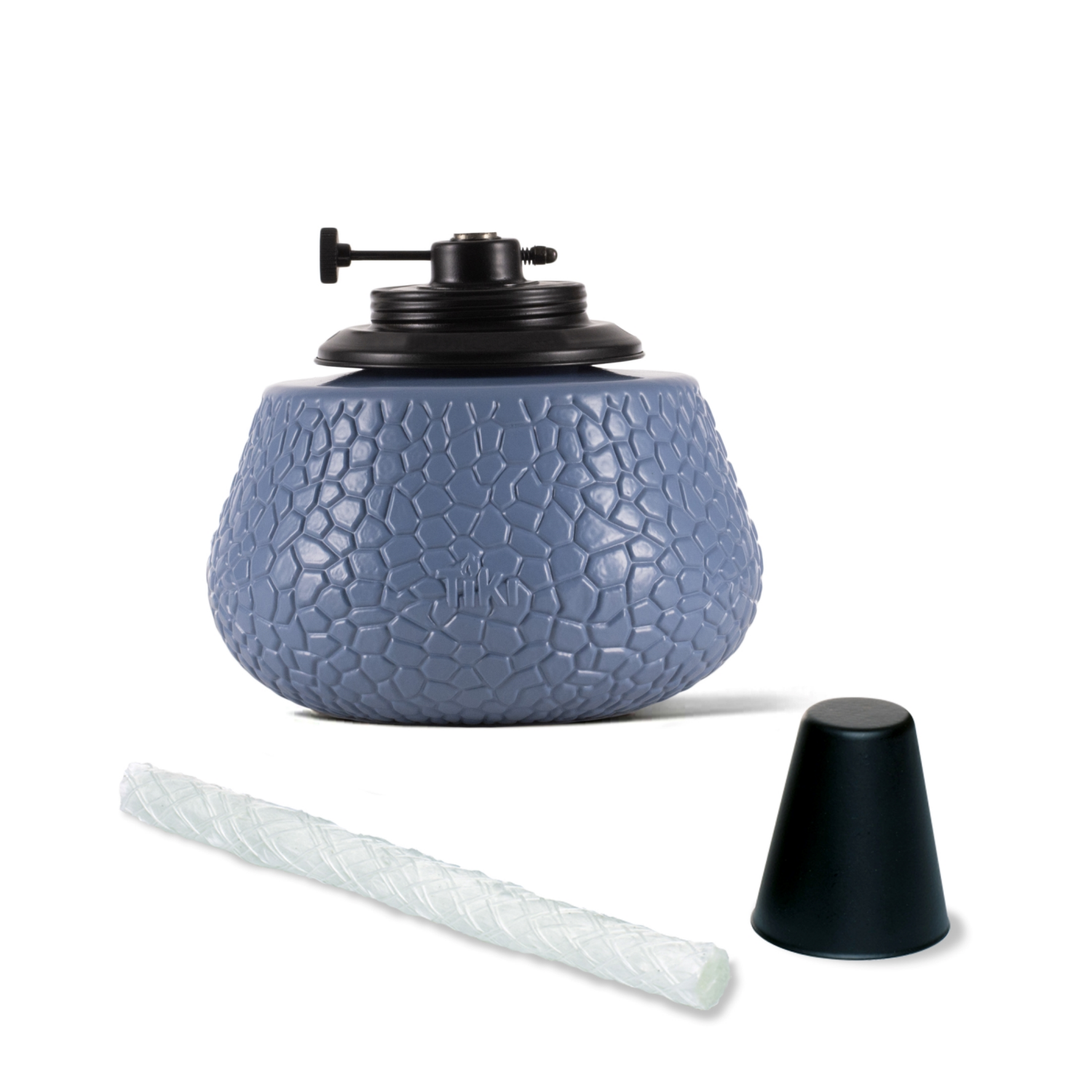 slide 2 of 2, Tiki Ceramic Concrete Bowl, 1 ct