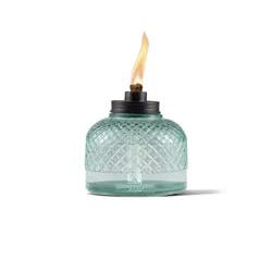 Tiki® 5.8 Inch Table Torch Studded Glass Blue