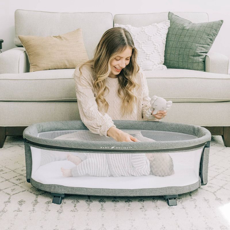 slide 3 of 9, Baby Delight Beside me Nova Deluxe Bedside Bassinet, 1 ct