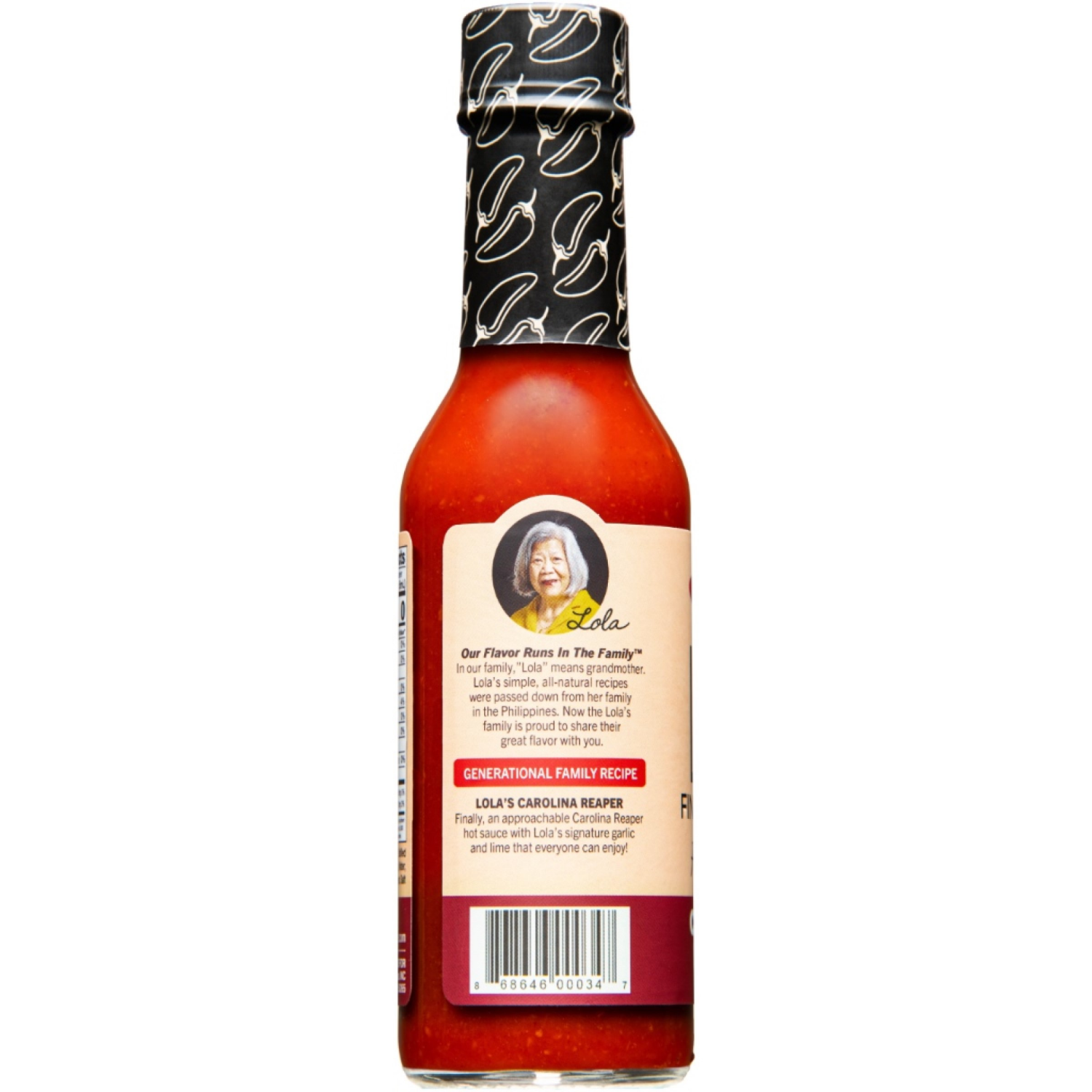 slide 2 of 5, Lola's All Natural Carolina Reaper Fine Hot Sauce 5 fl oz, 5 fl oz