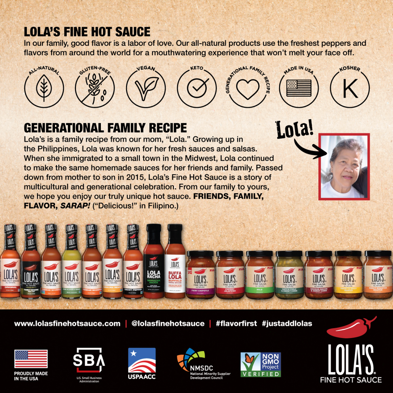 slide 5 of 5, Lola's All Natural Carolina Reaper Fine Hot Sauce 5 fl oz, 5 fl oz