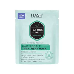 Hask Scalp Treatment Hair Mask Infused with Tea Tree &amp; Rosemary Oil - 1.75oz