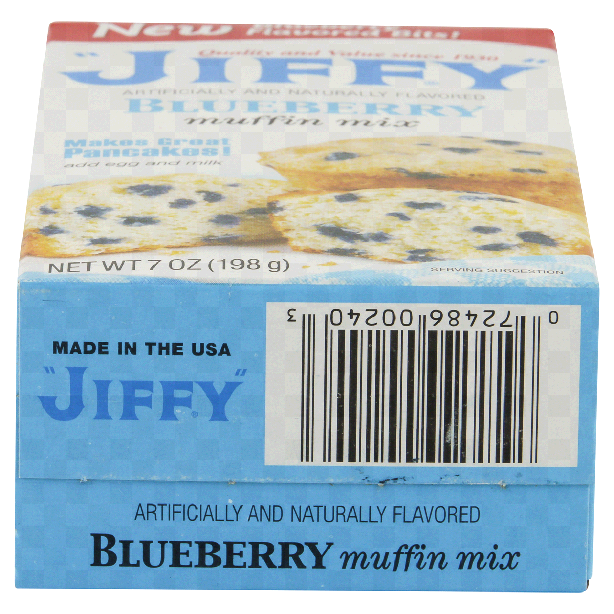 slide 2 of 6, Jiffy Blueberry Muffin Mix 7 oz, 