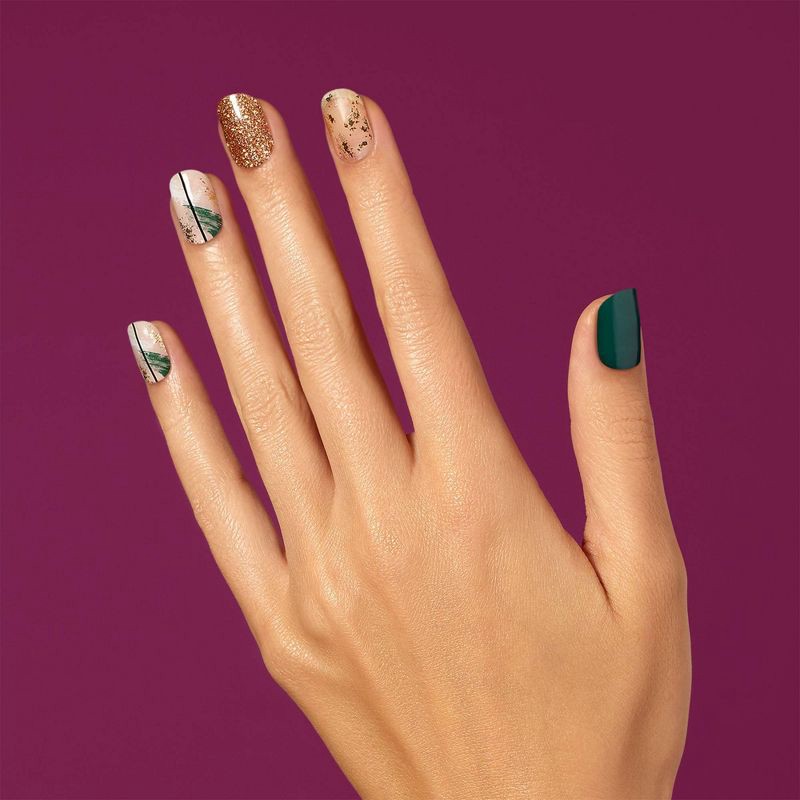 slide 4 of 7, Dashing Diva Glaze Design Nail Art - Abstract Ivy - 32ct, 32 ct