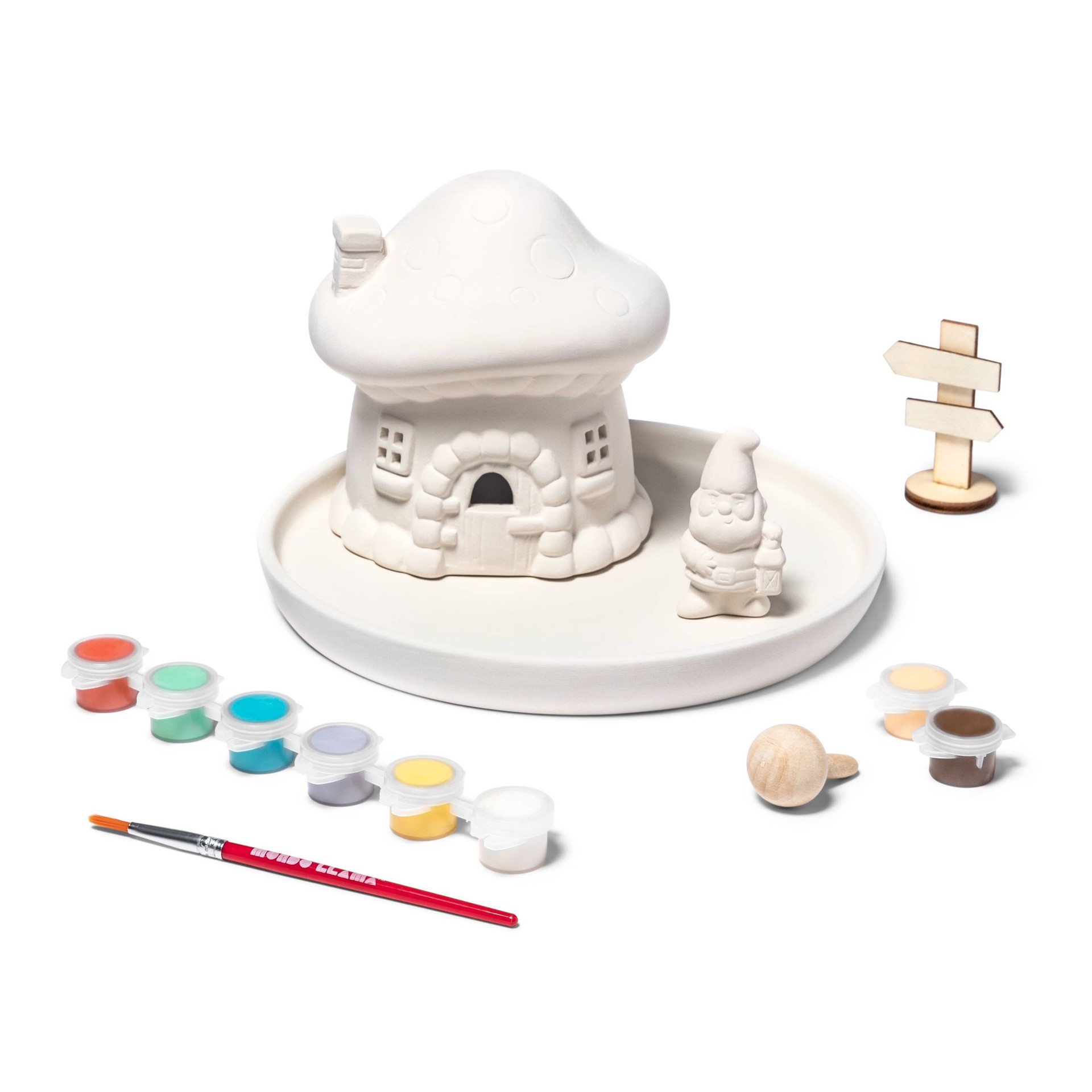 Paint-Your-Own Ceramic Garden Kit - Mondo Llama 1 ct