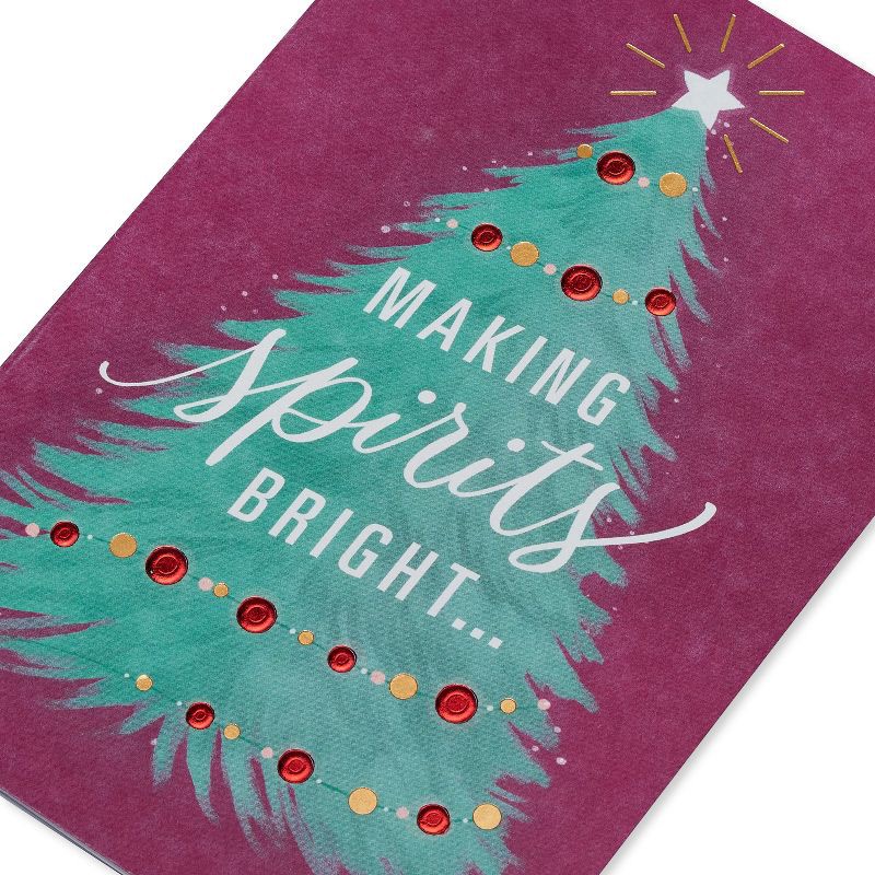 slide 5 of 5, Carlton Cards Making Spirits Bright Christmas Card, 1 ct