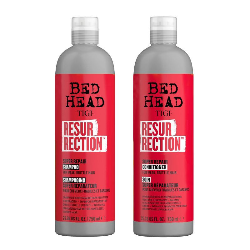slide 2 of 7, TIGI Bed Head Resurrection Shampoo & Conditioner Duo - 25.36 fl oz/2ct, 25.36 fl oz, 2 ct