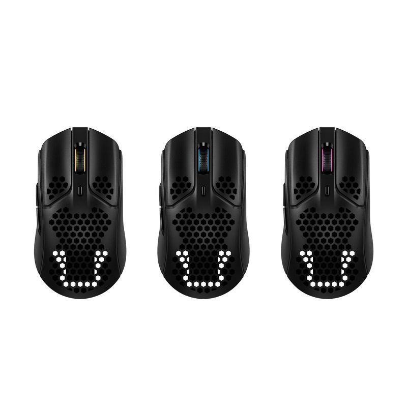 slide 7 of 12, HyperX Pulsefire Haste Wireless Gaming Mouse for PC - Black: USB-A, Radio Frequency Connection, 1 ct