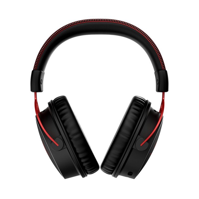 slide 4 of 14, HP Inc. HyperX Could Alpha Wireless Gaming Headset for PC - Black: Adjustable Headband, Leatherette Ear Cushions, 300-Hour Battery, 1 ct