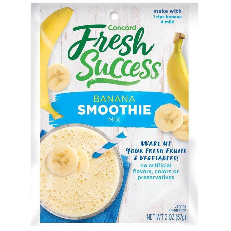 slide 1 of 3, Concord Foods Concord Fresh Success Banana Smoothie Mix - 2oz, 2 oz