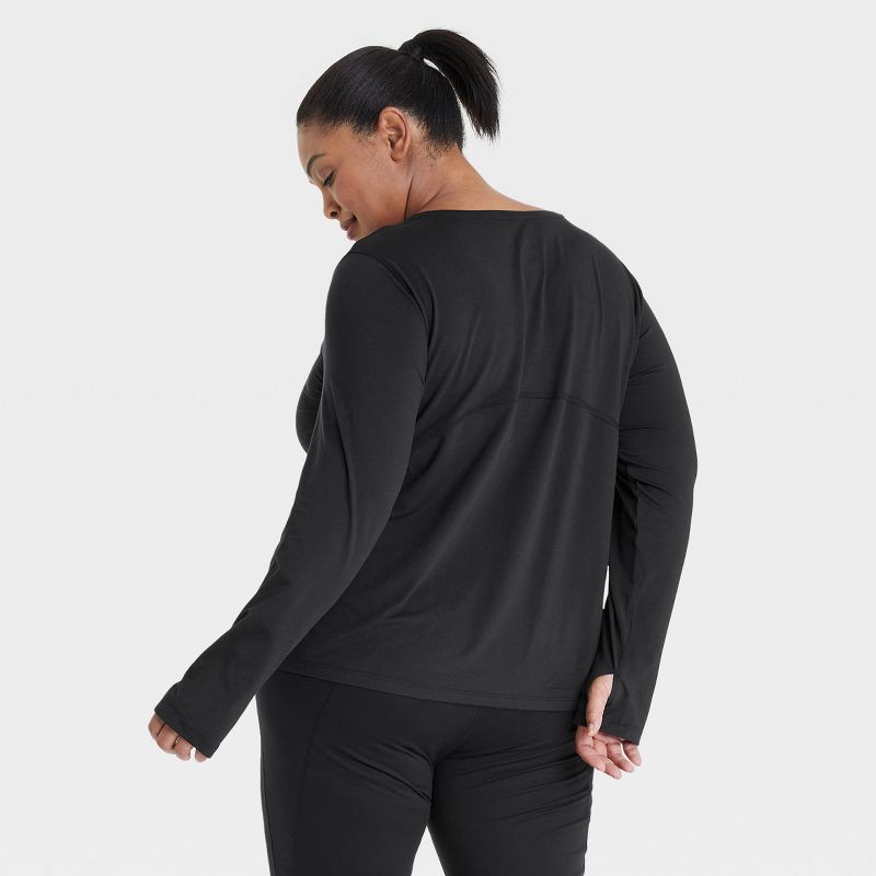 Women's Essential Crewneck Long Sleeve T-Shirt - All in Motion